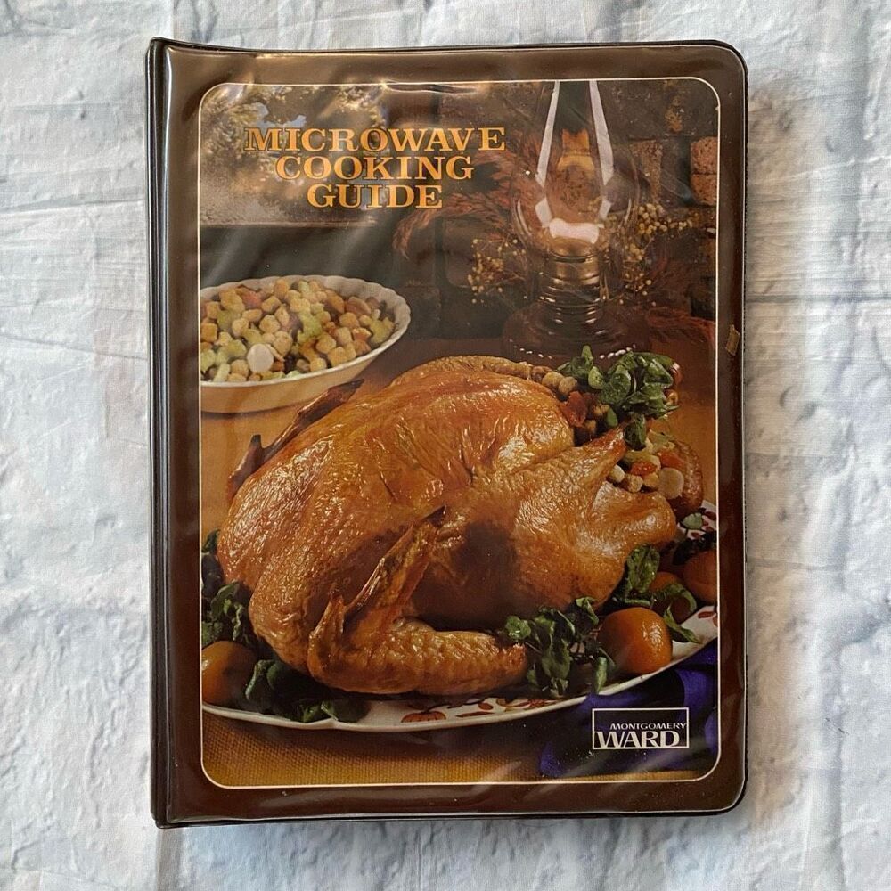 Montgomery Ward vintage microwave cooking guide